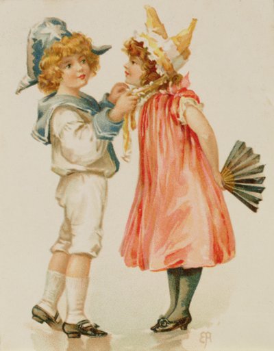 Partyzeit, Weihnachtskarte von English School